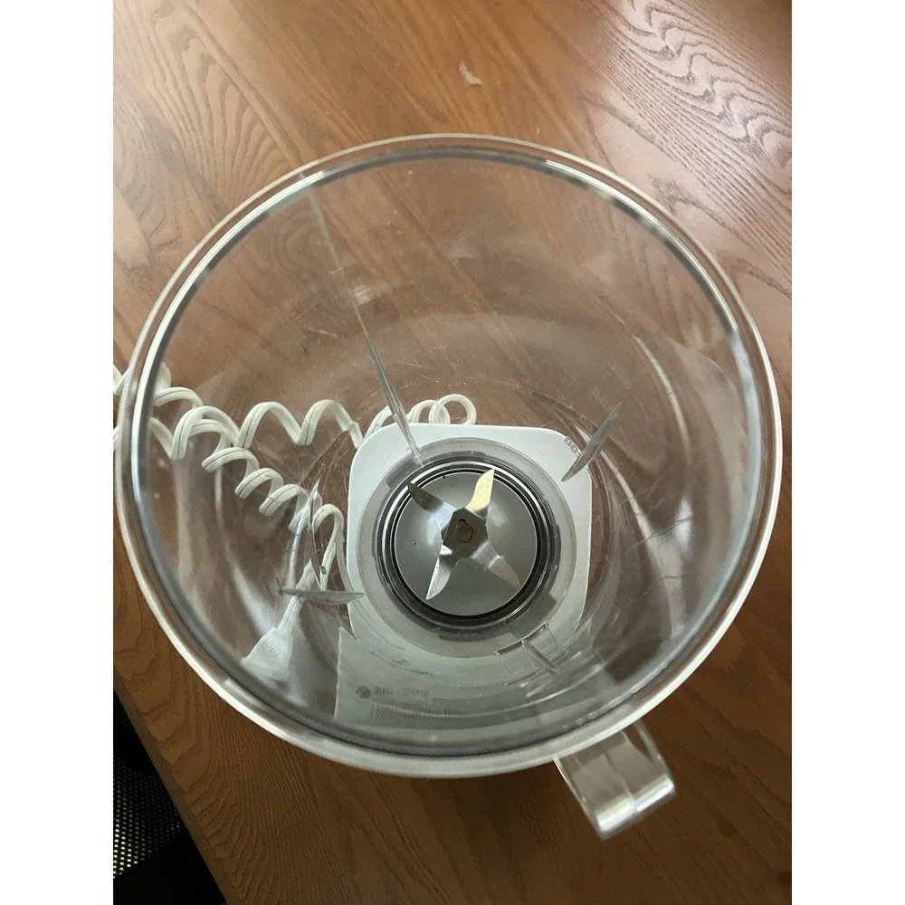 Vintage Black And Decker Handy Blender II white 3 Speed Tested Working
